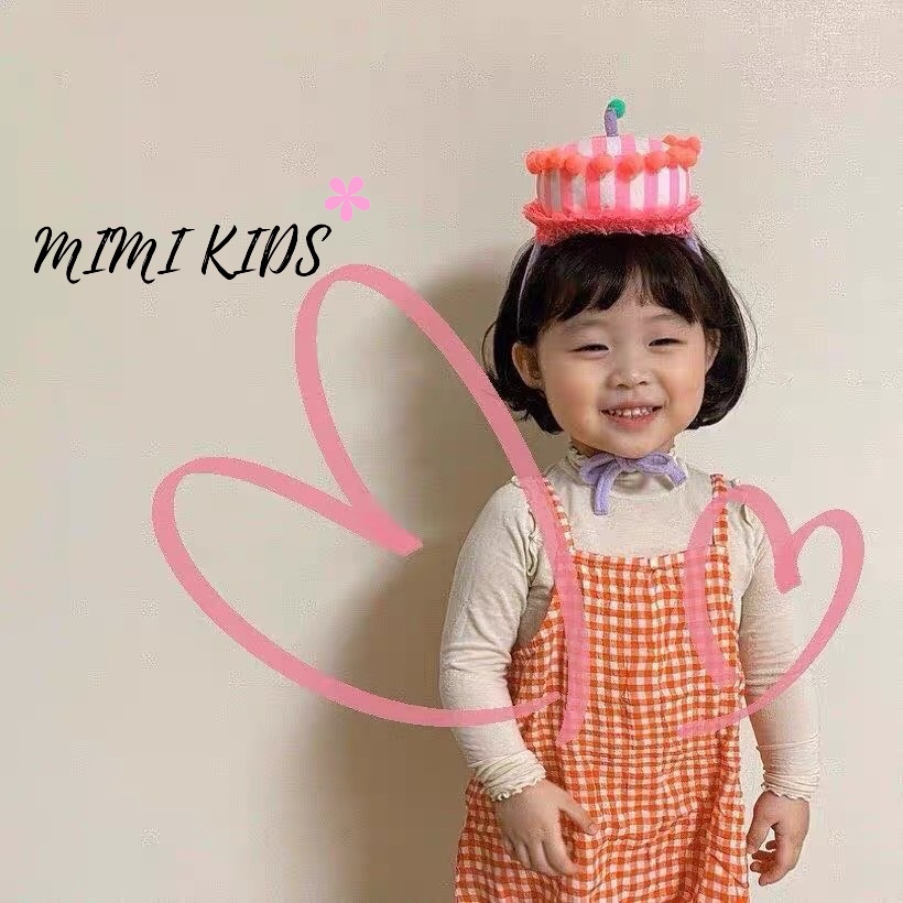 Băng đô bánh sinh nhật style hàn quốc cho bé yêu Mimi Kids BD26