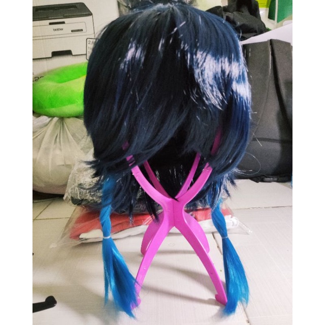 [CÓ SẴN]_CÓ ẢNH THẬT PHÍA SAU_tóc giả (wig) của nhân vật venti trong game Genshin Impact