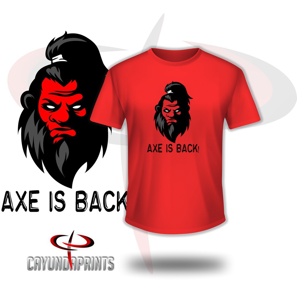 🔥BÁN CHẠY🔥Áo thun in hình Dota 2 : Axe is Back [Dota 2 Shirt] độc chất