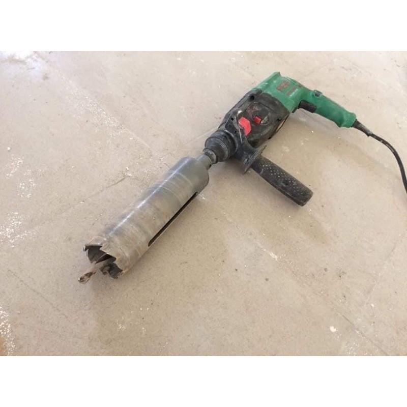 Mũi Khoan Rút Lõi Khoét Lỗ Xuyên Qua Bê Tông Tường Sâu 200mm Thắng Lợi Phi 21,27,30,34,42,50,55,60