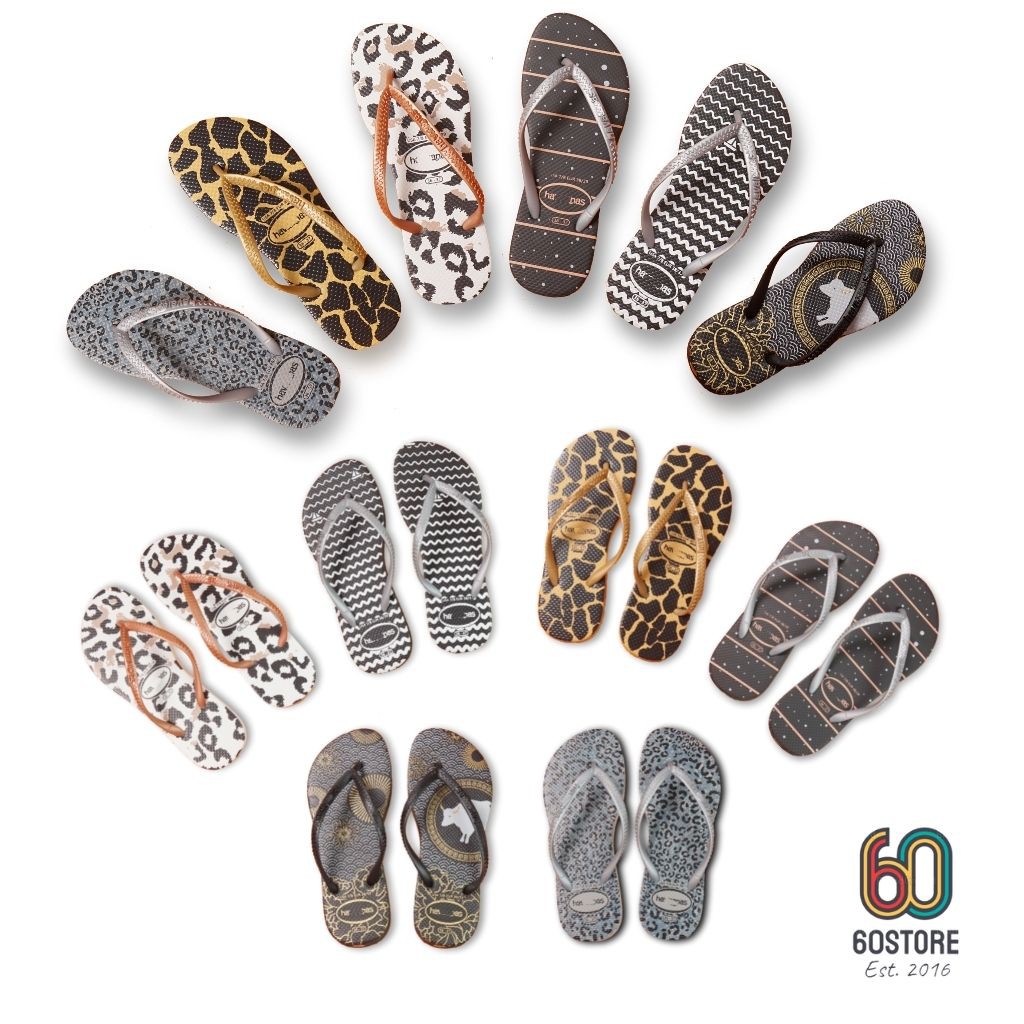 Dép Havaianas Nữ Thái Lan Animal Dép Kẹp Nữ Đi Biển Tông Lào Cao Su Chống Trơn Trượt Cao Cấp Hàng Xịn Đẹp Hot Trend