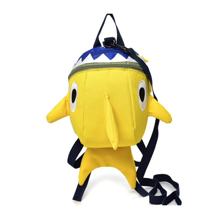 2-5Y Baby Shark Kindergarten Anti-Lost Kids Backpack