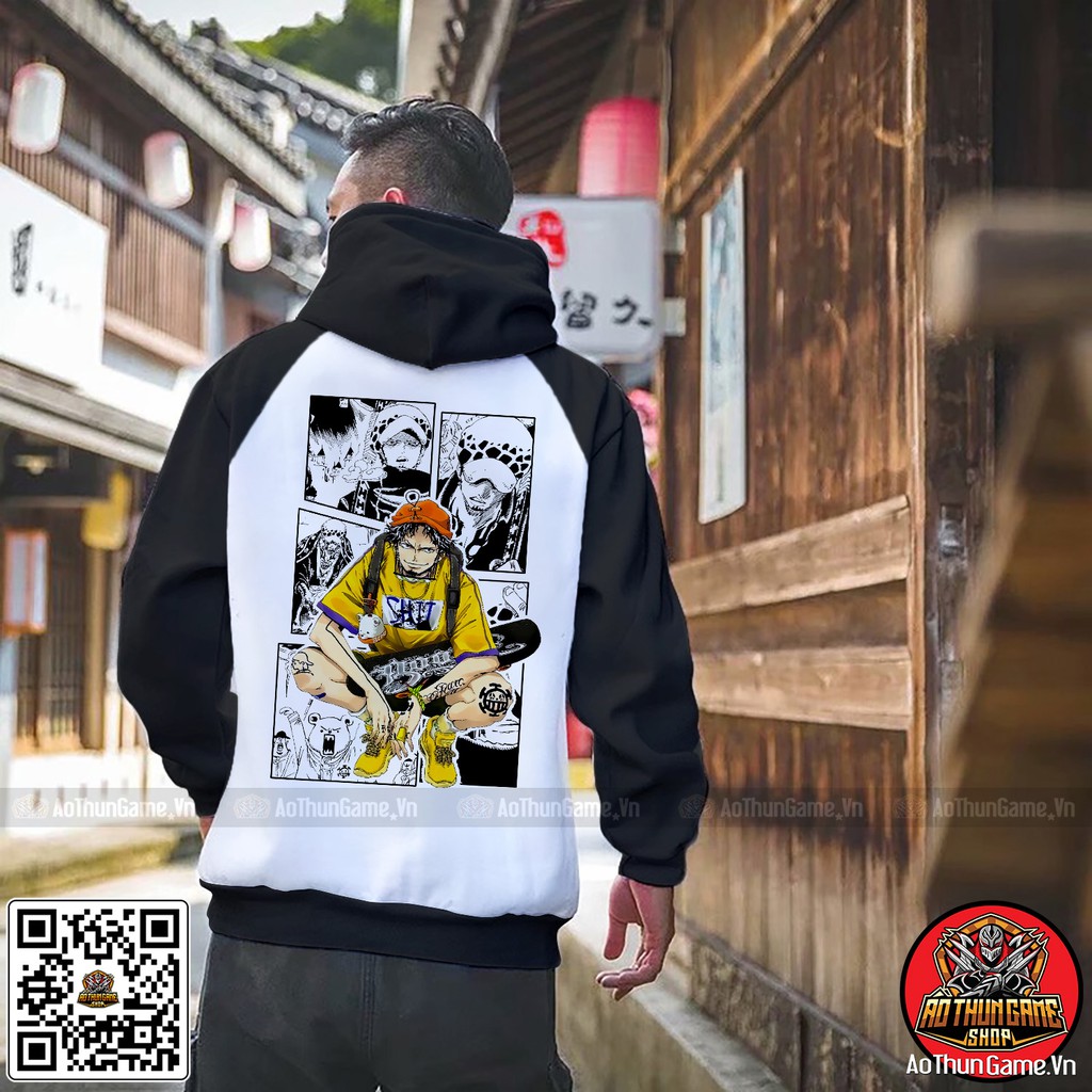 BST Áo khoác One Piece Trafalgar Law K01, Áo khoác Law hoodie Anime Manga, có size bé cho trẻ em em | AoThunGameVn | BigBuy360 - bigbuy360.vn