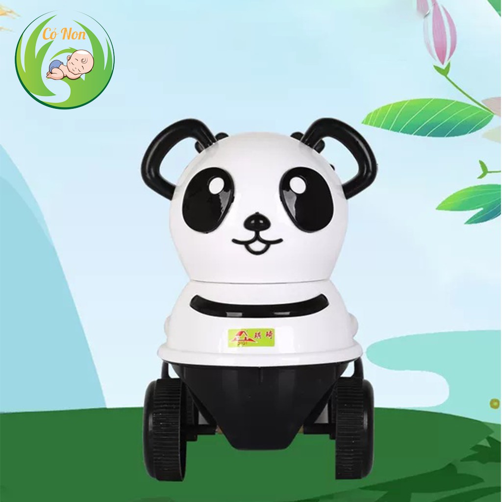 Xe chòi chân cho bé hình Gấu Trúc Panda có nhạc và đèn