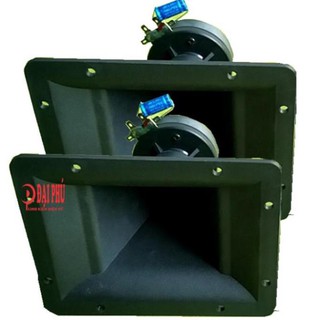 Loa treble kèn 250 kèm phễu 19cm x 15cm và tụ (1 cặp)