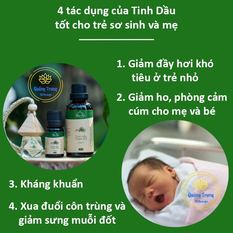 Tinh dầu thiên nhiên Nhà Mộc nguyên chất lọ 10ml, nhiều mùi thơm phòng, đuổi muỗi giúp bạn thư giãn mỗi ngày