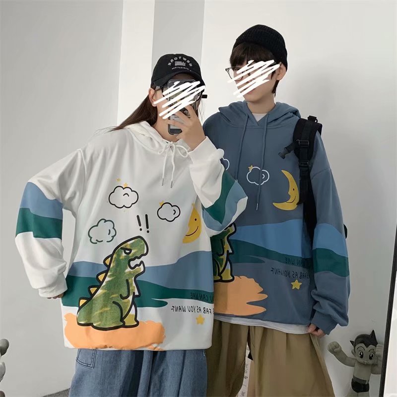 New Arrival Korean style street fashion printed hoodie for men