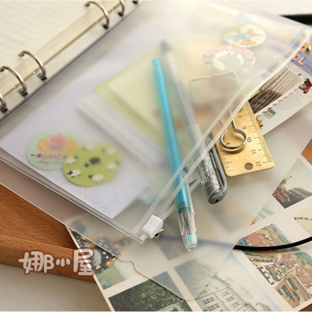 Bìa Sổ Còng A6 A5 B5 A4 4 6 9 Lỗ Binder Bìa CỨNG Kèm Giấy Refill Ghi Chép Take Note Bullet &amp; Journal Planner