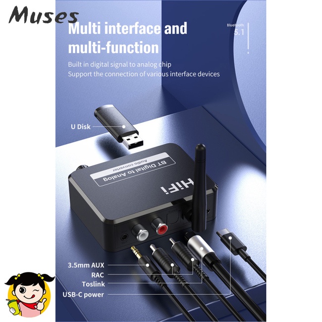 Thiết Bị Thu Phát Âm Thanh Bluetooth B35 V5.1 U