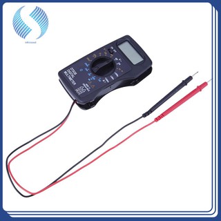 Portable Digital Multimeter Mini Pocket Ammeter Voltmeter Current Voltage Ohm Meter Battery Test