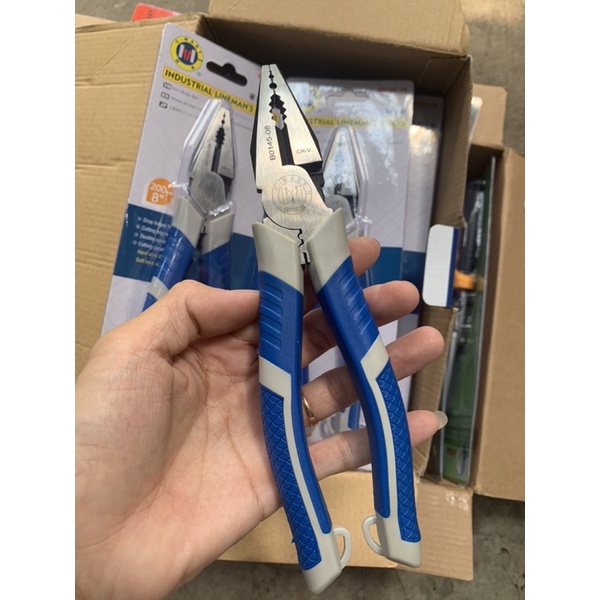 Kìm điện kiêm bấm cos cmart 8" 200mm