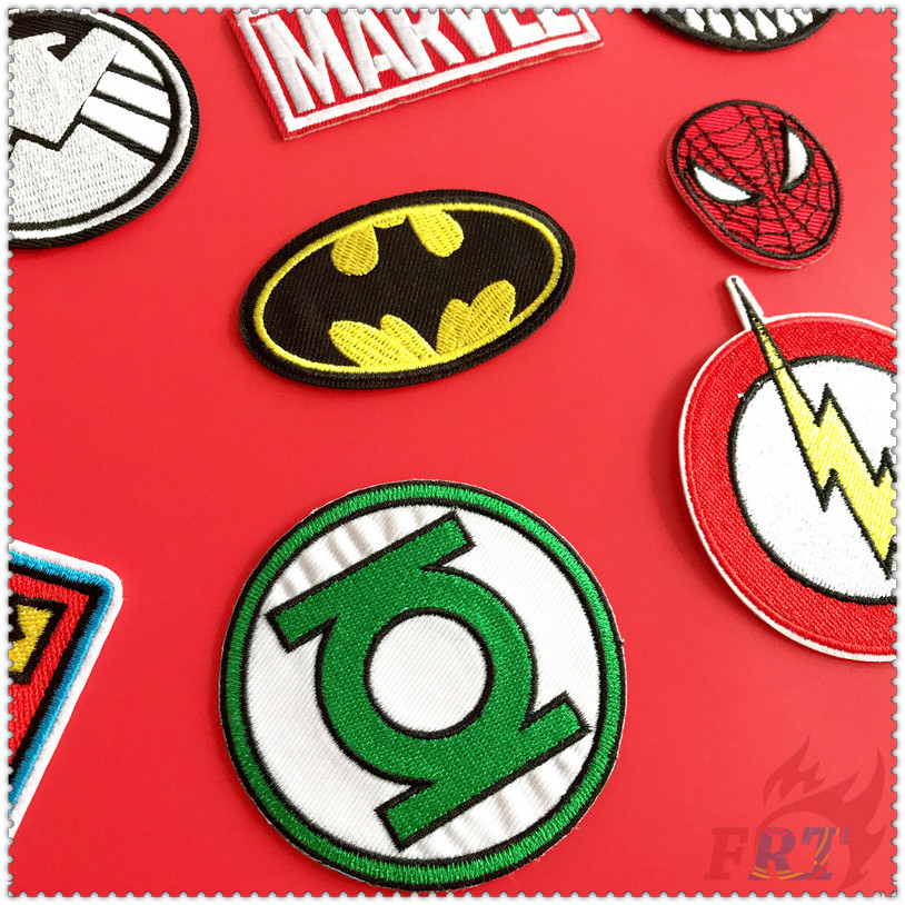 Miếng dán ủi quần áo hình biểu tượng siêu anh hùng marvel