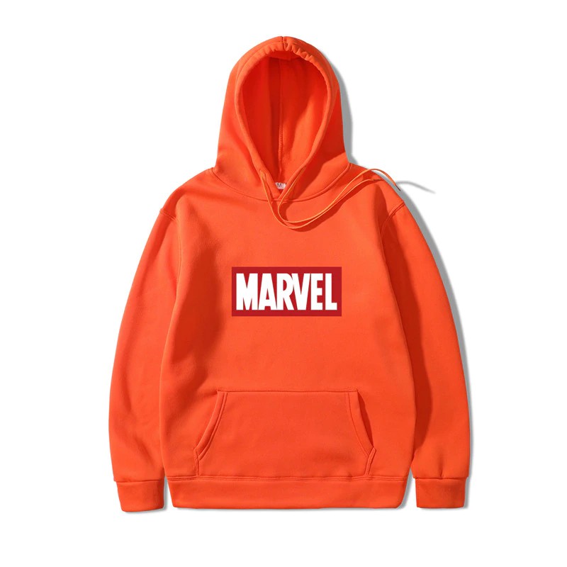 Áo Hoodie In Chữ Marvel Thời Trang 2020 Cho Nam