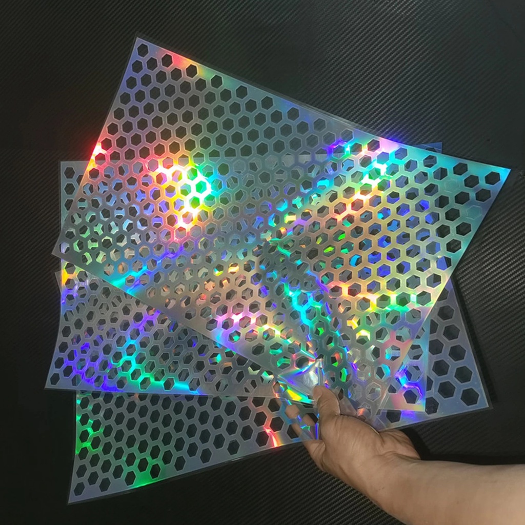 Sticker Tổ Ong Dán Trang Trí Xe Hơi DIY Thời Trang