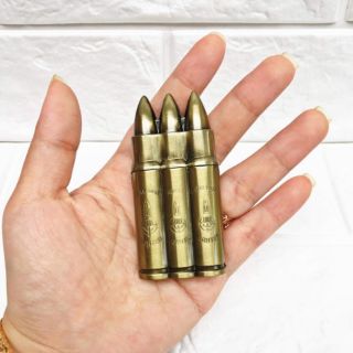 Bật lửa khò hình 3 viên d.an (kim loại)