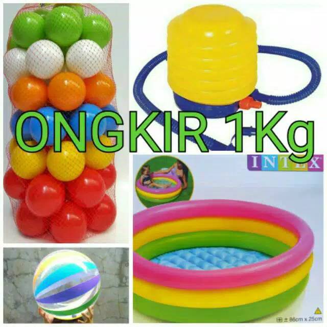Intex Bộ Đồ Chơi Bóng Hồ Bơi Vui Nhộn Dành Cho Bé