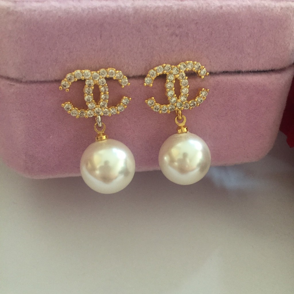 Bông Tai Nữ Ngọc đính Đá T180 NaMoo Jewelry