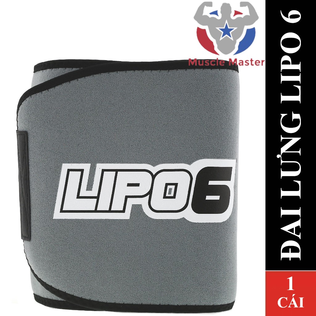 Đai Lưng Mềm Tạo Đường Eo Nutrex Lipo 6 Waist Trimmer Belt