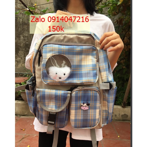 Balo kẻ caro nữ kute