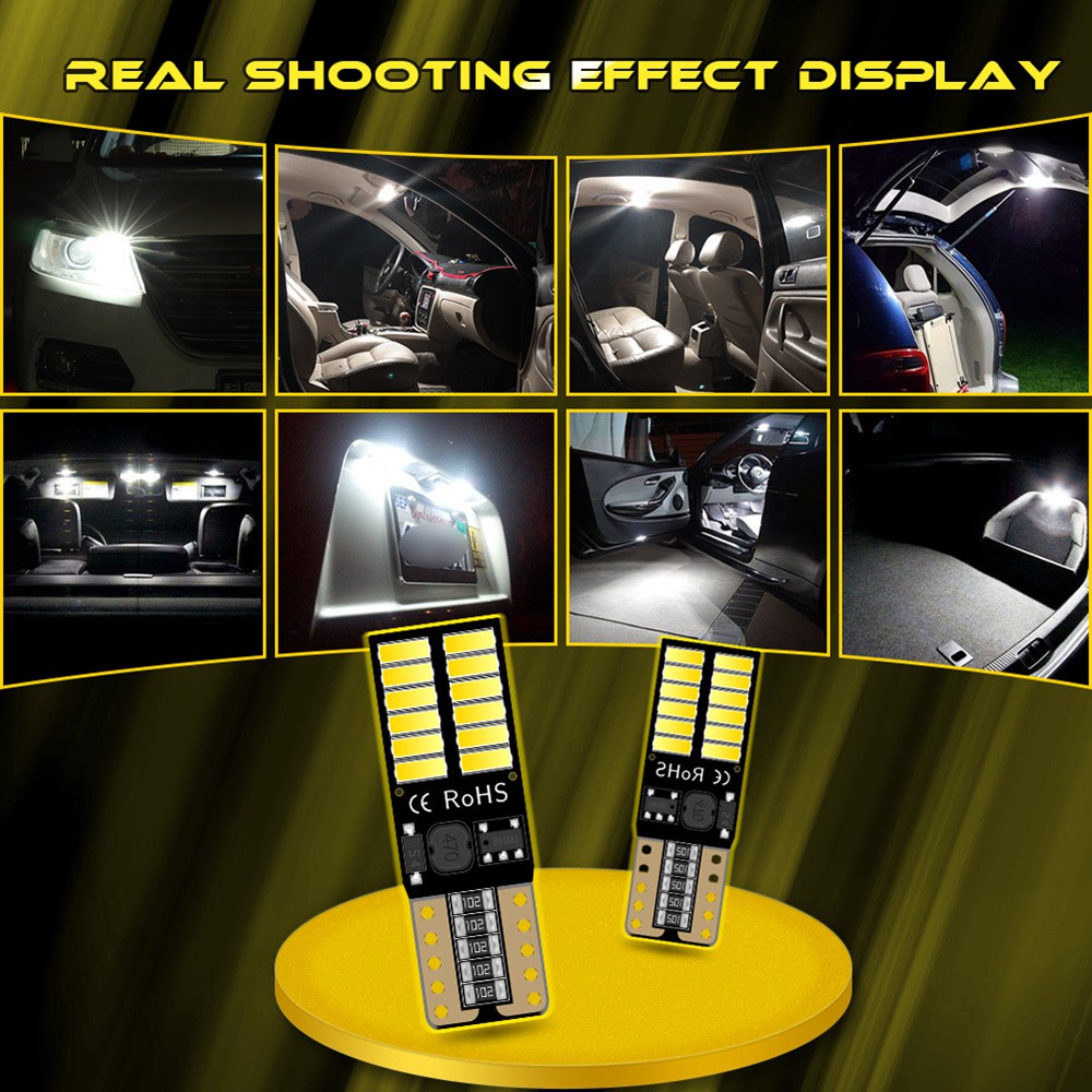 Chip Đèn LED T10 194 W5W 4014 DRL 24-SMD 4014 Chuyên Dụng Cho Xe Hơi