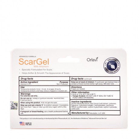 Gel làm mờ sẹo Orlavi ScarGel (35g)