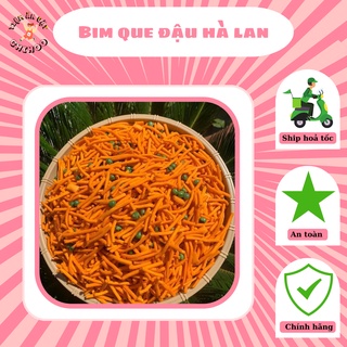 Bim tăm que đậu hà lan, bim bim que, tiệm ăn vặt chihoo