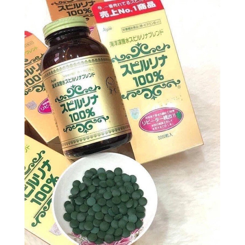 Tảo xoắn Spirulina tem đỏ date xa (2023) | BigBuy360 - bigbuy360.vn