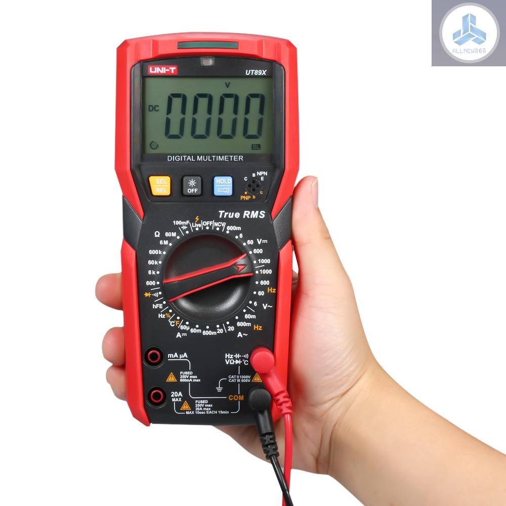 Đồng Hồ Vạn Năng Uni-T Ut89X 6000 Counts Màn Hình Lcd Ac / Dc