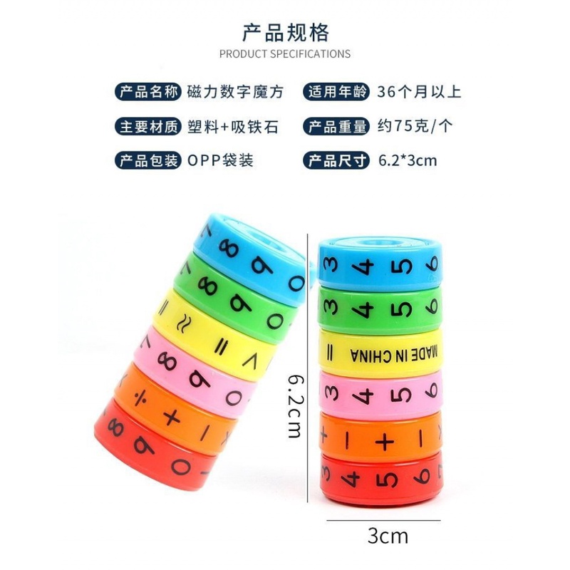 Khối rubik đồ chơi giáo dục sớm cho bé