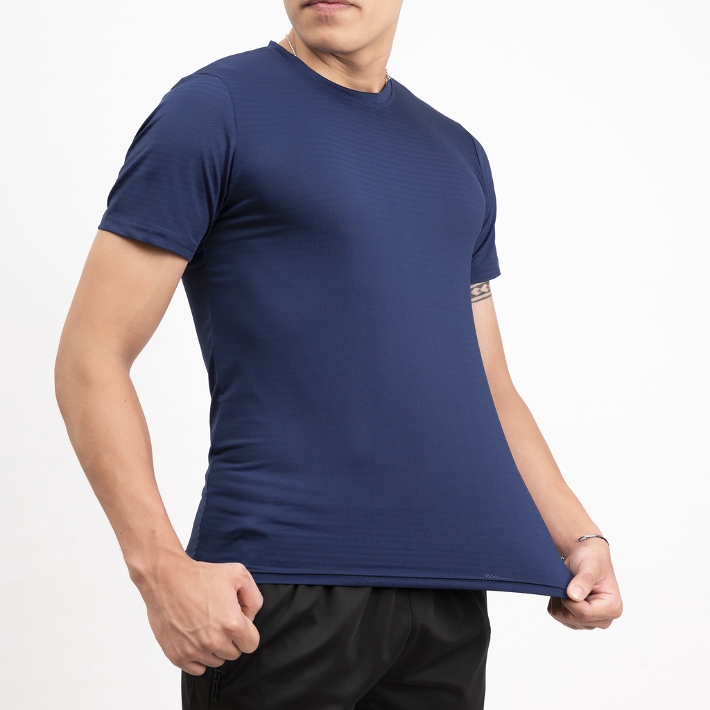 Áo thể thao nam GymPlus Coolmax,Áo thun tập gym dành cho nam co giãn thấm hút mồ hôi nhanh