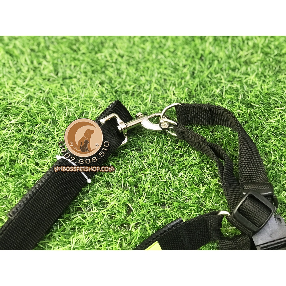 Bộ dây dắt + yếm cho chó lớn Police Dog