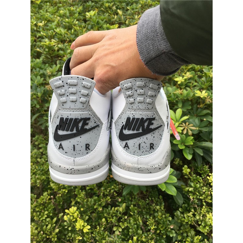 Giày Air Jordan 4 OG 89 White Cement