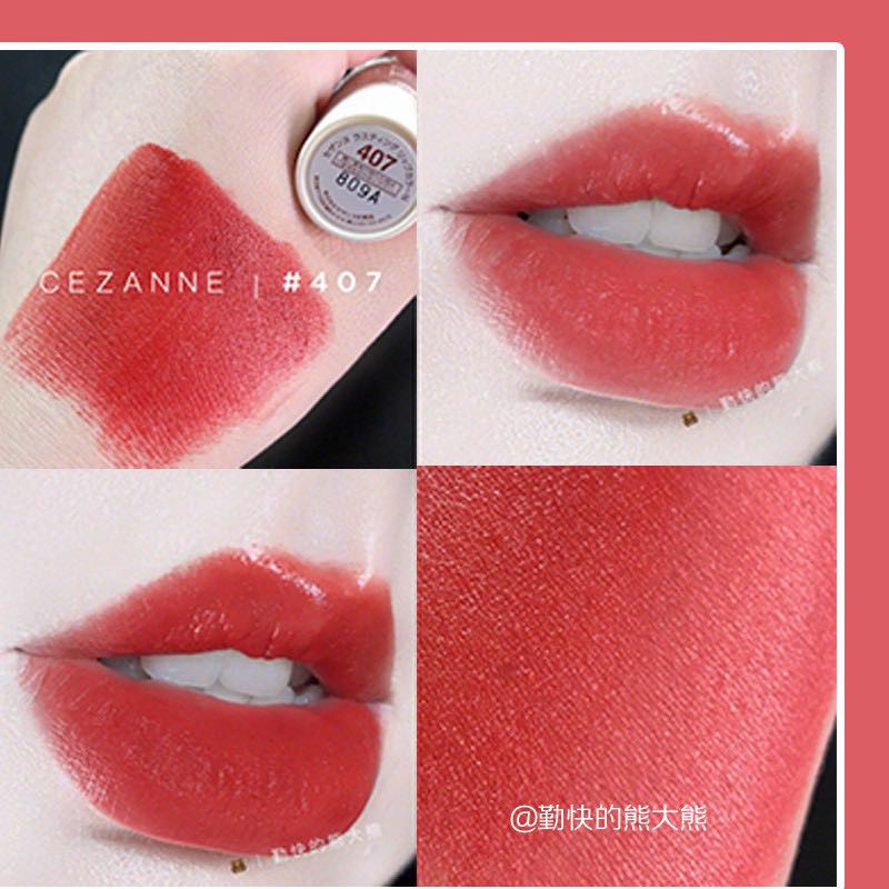 (Tặng kèm gương) Son Cezanne Lasting Lip Color 501 - 407 - 105 - 504 - 402 - 406