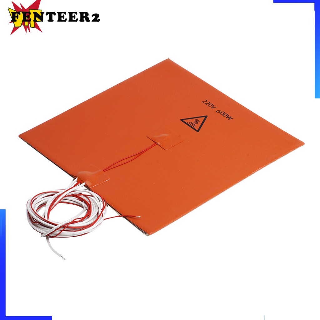 Thảm Nhiệt Silicone 220V / 750W Cho Máy In 3D 200 * 300mm Fenteer2