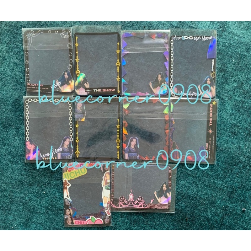 Toploaded Jisoo BLACKPINK decor đựng card (kèm sleeve hologram)