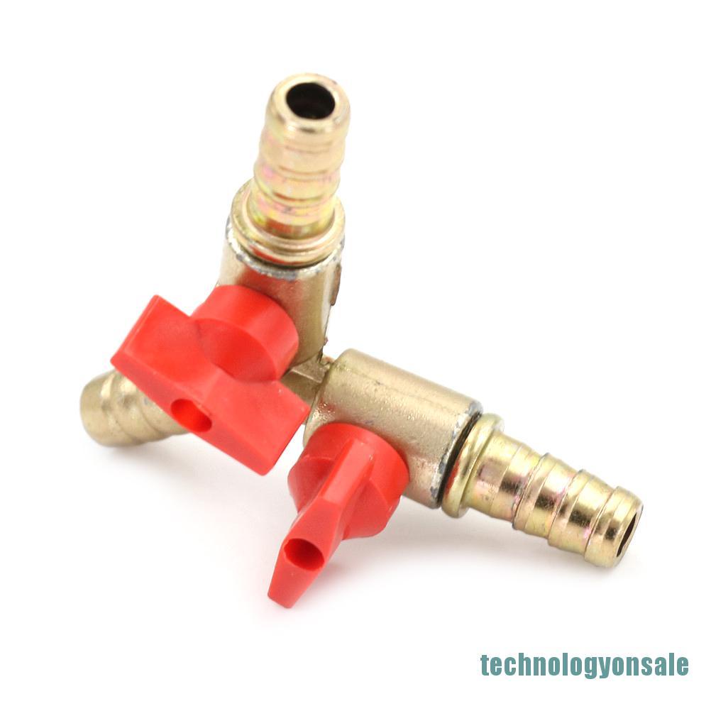 Van Khóa Bình Gas 3 Đầu Chữ Y 3 / 8 &quot;10Mm Bằng Đồng