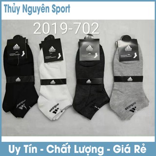 Tất Vớ Thể Thao Adidas 2 Ngắn Cổ 3 Lá Hàng VNXK Thời Trang