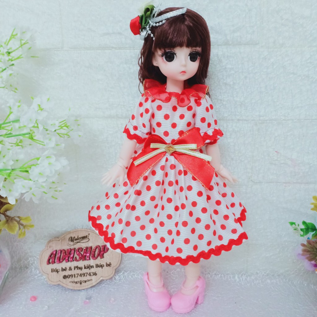 Búp bê Baboliy Barbie cao 30cm mặc đồ cute