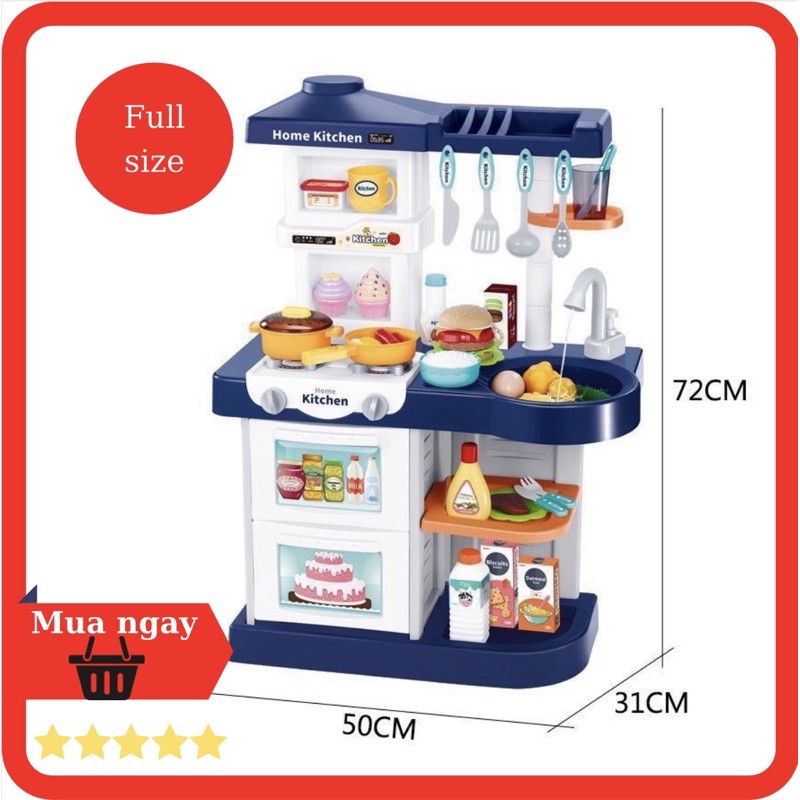 [HÀNG CÓ SẴN] Hộp Đồ Chơi Bếp Nấu Ăn Cao Cấp Kitchen WD-R37 466