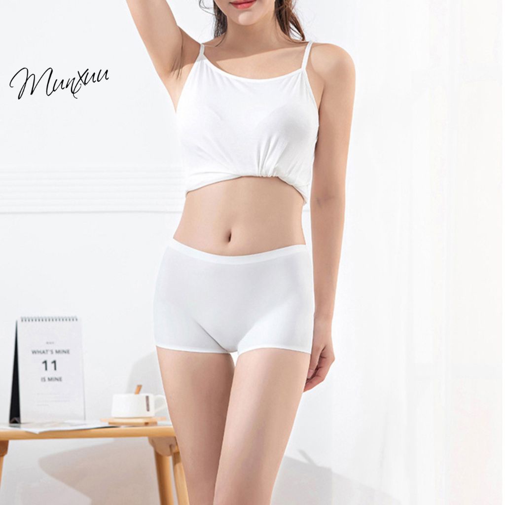 Quần mặc váy MUNXUU vải su đúc mát lạnh co dãn thoáng khí - QV02