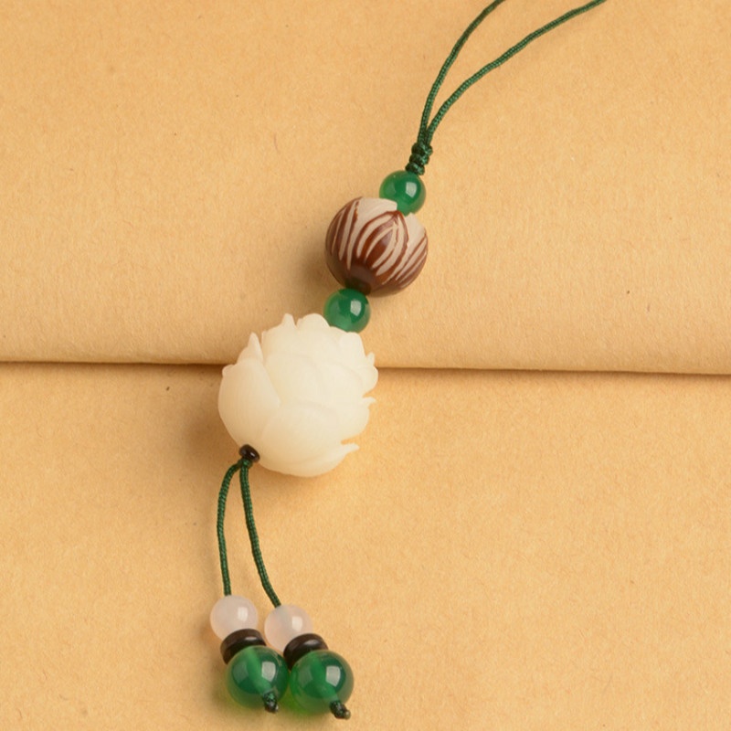 Dây Móc Khóa Hình Hoa Sen Xinh Xắn