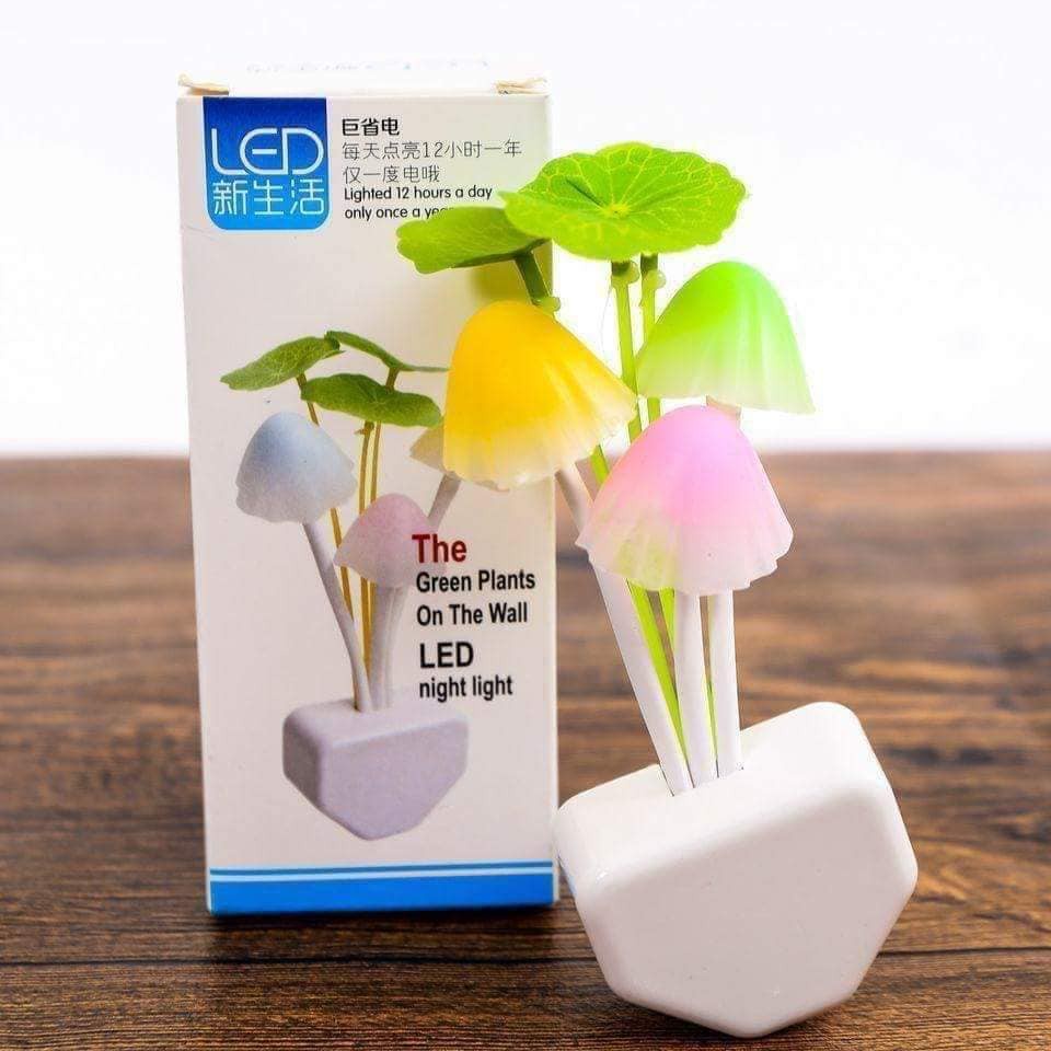 Đèn ngủ led đổi màu hình nấm AVATAR cảm ứng ánh sáng dịu