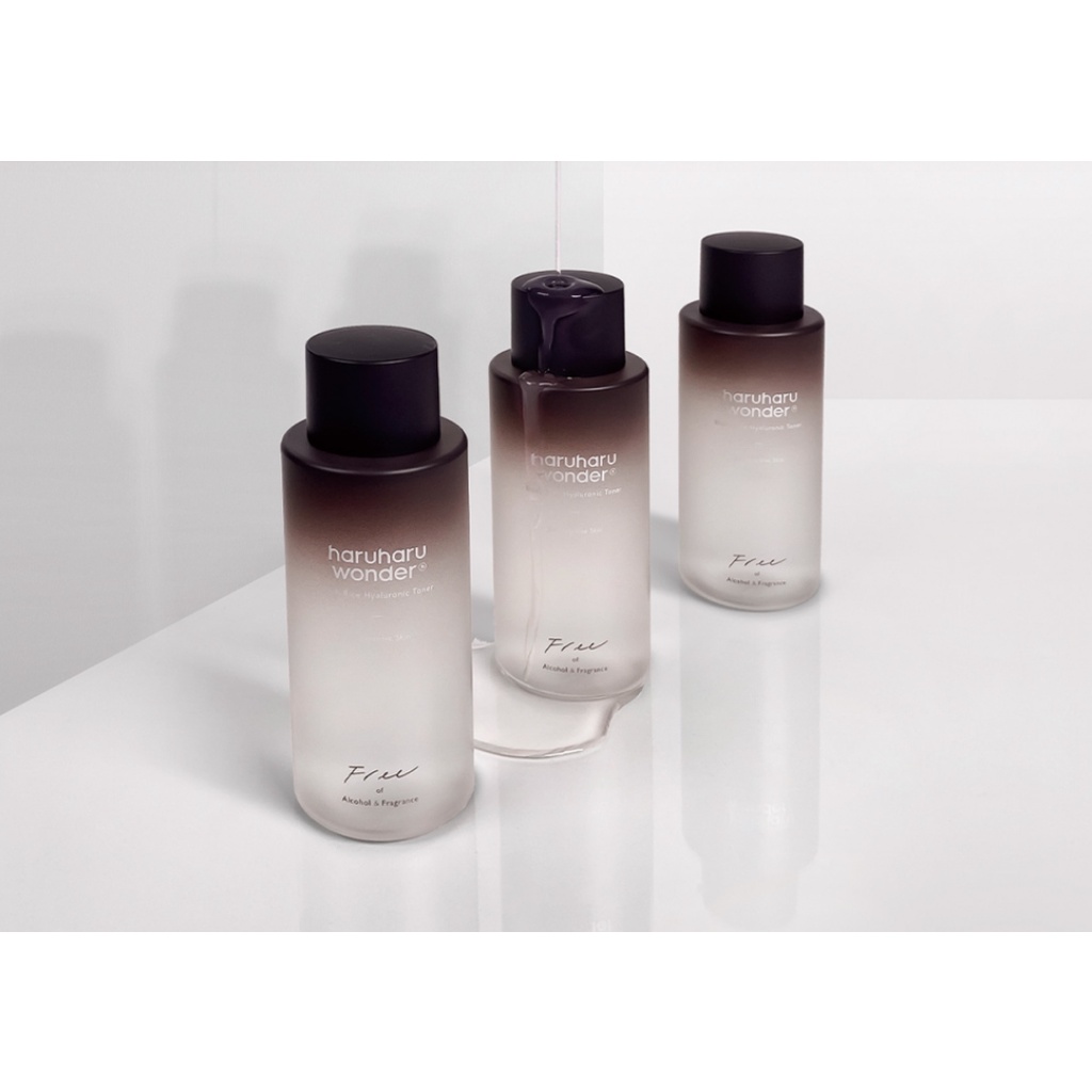 Nước hoa hồng chiết xuất gạo đen cho da nhạy cảm HaruHaru Wonder Black Rice Essence Toner for Sensitive skin 150ml