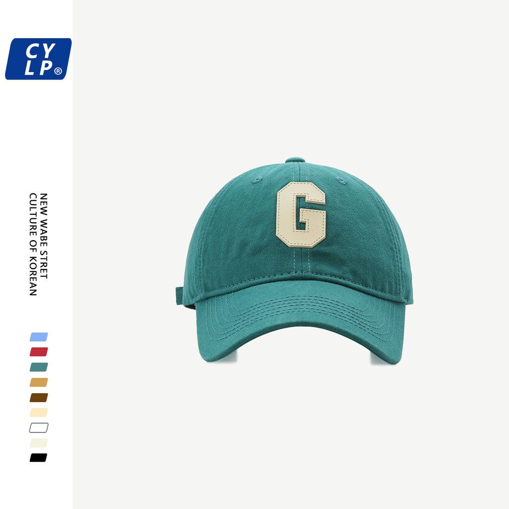 Mũ Lưỡi Trai Mềm Chất Lượng Cao In Chữ G Phong Cách Hàn Quốc Dễ Phối Đồ Thời Trang Xuân Hè Cho Nam Và Nữ