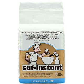 Men khô ngọt bánh mỳ Saf-Instant vàng Pháp 500gr(Date mới nhất)