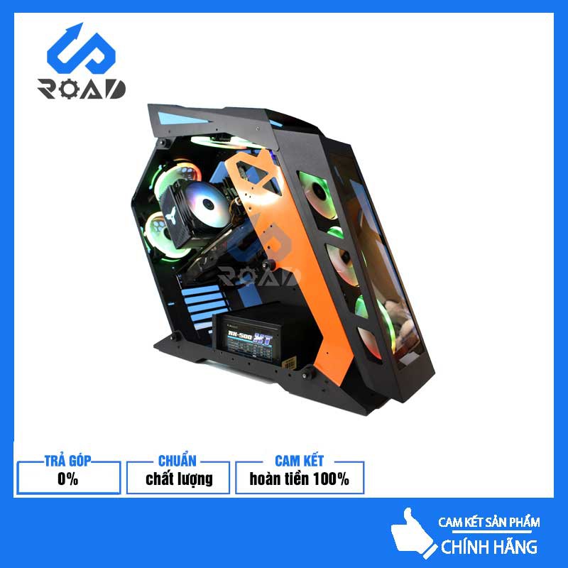 [Siêu Phẩm Chiến Game] Bộ PC Gaming I5 10400F B460 Ram 16GB GTX1060 3GB SSD 120 Nguồn 600W Tản CR1000 vỏ case  Leopard +