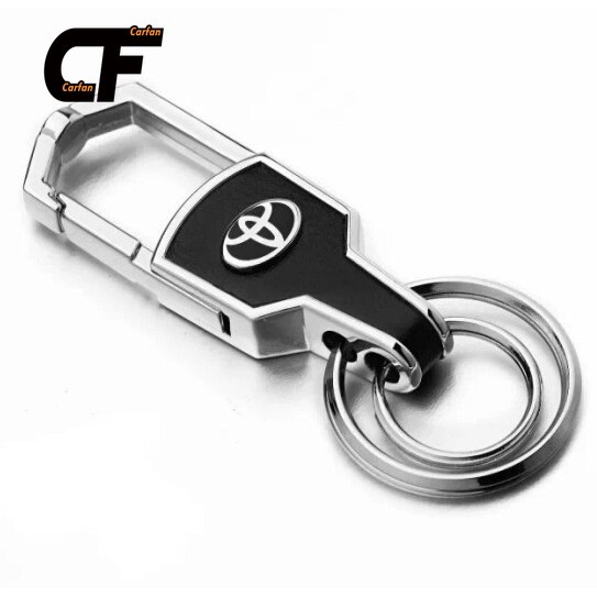 Móc Chìa Khóa Logo Bề mặt da Theo Hãng Xe Toyota  Hyundai Kia  Mazda Mitsubishi Ford Chevrolet  Honda Nissan