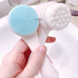 HT81 -  Cọ rửa mặt 2 đầu cao cấp