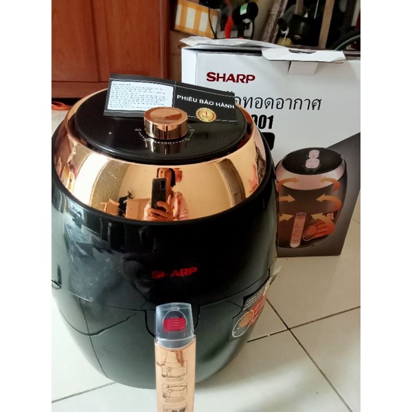 NỒI CHIÊN KHÔNG DẦU SHARP 8L Về thêm rồi ạ.Xuất xứ Thái Lan #1390kDung
