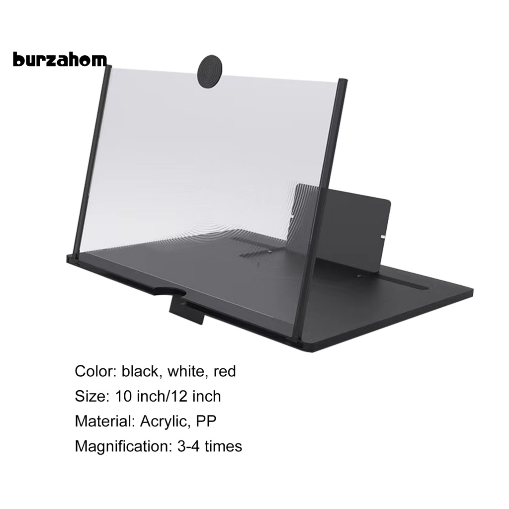 Bộ Kính Lúp 10/12 inch Phóng Đại 3-4 Lần Chuyên Dụng Cho Xem Phim